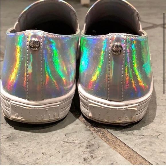 Stuart Weitzman iridescent sneakers - Picture 3 of 3